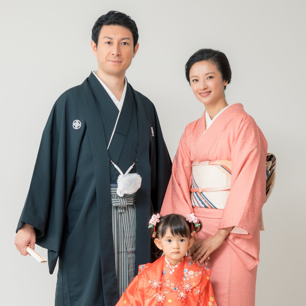 家族の記念写真